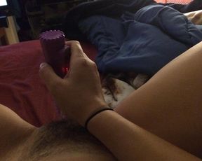 Hot Italian Wife Masturbating and Moaning Part 1