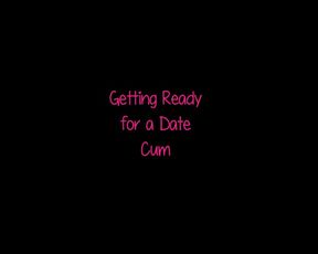 SimplySara - Getting Ready for Date Cum in private premium video