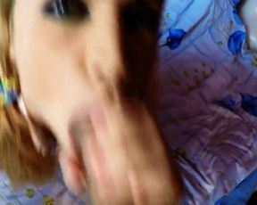 CandyLisa - Step Daddy feeding me lollypop and cock in private premium video